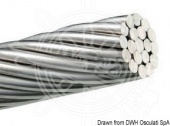 Osculati 03.171.12 - Wire rope AISI 316 19-wire 12 mm   (100 м.)