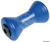 Osculati 02.029.18 - Килевой ролик со стальным сердечником + пластиковая втулка, синий 196 мм Ø отверстия 17 мм 