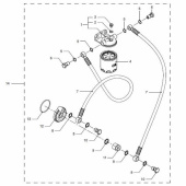 Vetus SET0211 - Отдельный комплект масляных фильтров Mitsubishi