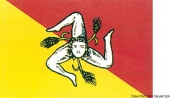 Osculati 35.427.01 - Флаг Сицилии из полиэфирного флагдука 20 х 30 см 