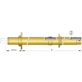 Vetus BR345 - Третий резиновый подшипник для дейдвудной трубы 45 мм