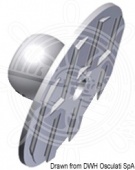 Osculati 10.461.03 - Система крепления панелей LP-DF8 FASTMOUNT® (Штыревая часть без врезки. Усилие отсоединения 5 кг) 