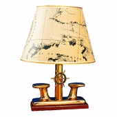 Лампа настольная Bollard ø27 см из латуни