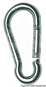 Osculati 09.187.08 - Карабины из нержавеющей стали без проушины AISI 316 зеркальной полировки 8 мм (10 шт.)