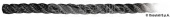 Osculati 06.450.12 - Трехстрендный крученый трос из полиэфира высокой прочности Черный 12 мм (200 м.)