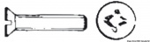 Osculati A4-963-03X020 - Винт с потайной головкой и прямым шлицом 316.963/3X20 UNI 6109 DIN 963 3x20 мм 100 шт (100 шт.)