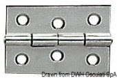 Osculati 38.822.02 - Петли 1,3 мм из нержавеющей стали 60x40 мм, прямоугольная 