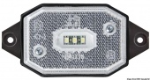 Osculati 02.021.43 - Светодиодный передний белый фонарь с кронштейном