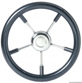 Osculati 45.130.35 - Рулевое колесо с углеродным покрытием 350 мм 