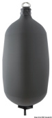 Тканевый надувной кранец FENDERTEX цилиндрической формы темно-серый