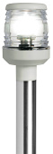 Osculati 11.140.16 - Мачта телескопическая 360° наклонная с кольцами для флага 12 / 24 В 1,7 Вт 100 см белая стандартная
