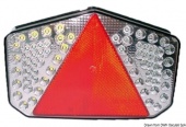 Osculati 02.021.20 - Светодиодный задний фонарь с треугольным светоотражателем DX 