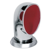 Vetus JER316R Cowl ventilator Ø 75 mm ID, type Jerry, Stainless Steel AISI 316, with red interior (incl. ring and nut)