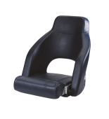 Vetus CHADMB - Кресло спортивное ADMIRAL, flip-up (сиденье м .б. поднято), с боковой поддержкой, синее