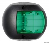 Osculati 11.440.02 - Бортовой огонь Sphera Design Classic 20 LED зелёный 112,5° 12 В 0,8 Вт 90 x 79 x 50 мм в чёрном корпусе для судов до 20 м