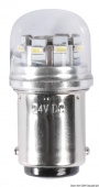 Osculati 14.443.15 - Лампа на светодиодах SMD с цоколем BA15D 12/24 V 1.2 W