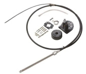 Vetus LCSKIT11 Light series cable steering kit , up to 55 HP, including Helm, 90° bezel and 11 ft (335.5 cm) cable