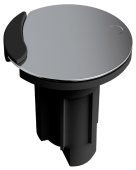 Osculati 11.000.28 - Сменное основание для мачт врезное на горизонтальную поверхность 56 мм 3 контакта чёрное