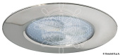 Osculati 13.446.12 - Встраиваемый светодиодный светильник Negril, 12/24В, сатинированный никель, белый 