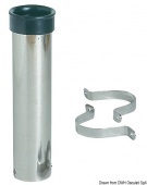 Osculati 41.168.12 - Настенный держатель удилища из нержавеющей стали, Ø 41x229 мм 