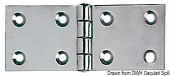 Osculati 38.822.05 - Петли 2,5 мм из нержавеющей стали 45x110 мм, прямоугольная 