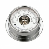 Баро/термометр BARIGO 186.1CR ø120 мм хромированный