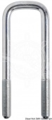 Osculati 02.040.87 - П-образная скоба для килевых роликов, стационарных или откидных 60 мм 