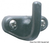 Osculati 58.061.00 - Крючок для кипов спинакер-шкота и иных применений 