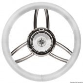 Osculati 45.169.03 - Рулевое колесо Blitz с мягким полиуретановым кольцом белого цвета 