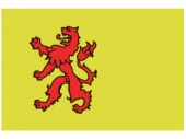 Флаг провинции Южная Голландия королевства Нидерландов
