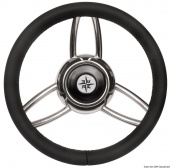 Osculati 45.169.01 - Рулевое колесо Blitz с мягким полиуретановым кольцом черного цвета 