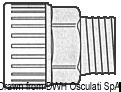 Osculati 17.115.05 - Система водопроводных фитингов Hydrofix для температуры жидкости до 90° - Муфта латунь (внутр. и наруж. резьба 3/8”) Ø 15 мм 