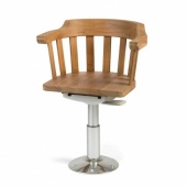 Сидение для высокого кресла ARCM из тика 50 x 45 x 32 см с опорой 360-490 см