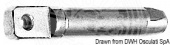 Osculati 05.663.07 - Наконечники из нержавеющей стали AISI 316 для троса Parafil с проушиной Ø 7 мм 