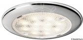 Osculati 13.442.14 - Накладной светодиодный светильник Procion, 12/24 В 2,6 Вт, сатинированный никель, с выключателем 