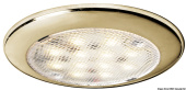 Накладной светодиодный светильник Procion 12/24В  Позолота 2,4Вт