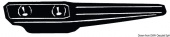 Osculati 40.057.00 - Утка из черного полиамида со стопором 155 мм 