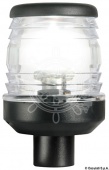 Osculati 11.133.13 - Клотиковый светодиодный огонь Classic на 360°, черный (в комплекте установочный цоколь) 