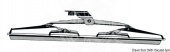 Osculati 19.112.14 - Щетка для стеклоочистителей с нержавеющим каркасом и силиконовыми лезвиями, цвет - черный матовый 356 мм  