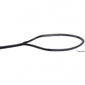 Osculati 06.471.03 - Швартовый канат Megayacht двойного плетения из чёрного полиэфира 28 м диаметр 32 мм