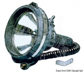 Osculati 13.017.00 - Прожектор Utility Rubber Spot противоударный и водонепроницаемый 100+100 Вт  
