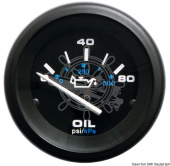 Osculati 27.841.81 - Датчик давления масла 0-80 psi, Черный-черный