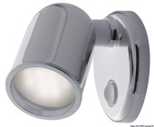 Osculati 13.868.12 - Точечный 12 LED светильник Batsystem Tube 8/30В 2,4Вт 150Лм белый свет с выключателем