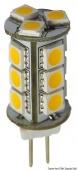 Osculati 14.441.12 - Светодиодная лампочка Osculati SMD с цоколем G4 для точечных светильников 12/24 V G4 2.4 W 161 lm