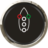 Osculati 27.321.38 - Контроллер навигации черный / глянцевый 