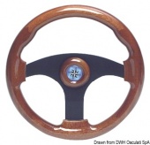 Osculati 45.158.07 - Рулевое колесо из красного дерева 