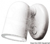 Osculati 13.868.10 - Светодиодный точечный светильник BATSYSTEM Tube, белый 