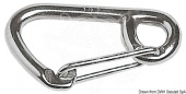 Osculati 09.185.12 - Карабины из нержавеющей стали с большим зевом 120 мм 