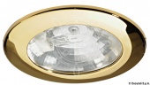 Osculati 13.434.02 - Встраиваемый галогенный светильник Asterope, 12 В, позолота 