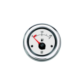Vetus FUELW - Индикатор уровня топлива, белый, 12/24 В, монт.отв. Ø 52мм (без датчика)